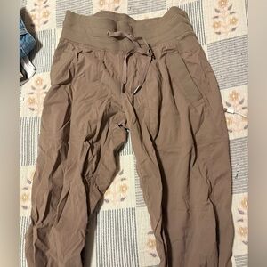 Lululemon dance studio pants - light brown